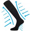 VOXX kompresné ponožky Venom black 1 pár 39-42 119331