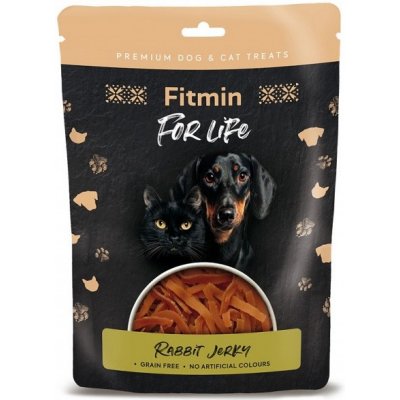 Fitmin For Life dog & cat treat rabbit jerky 70 g