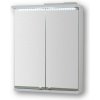 OLSEN SPA - Vrchný zrkadlová skrinka NICE s LED osvetlením - Rozmery skriniek - 60 × 64 × 15 cm OLNNIC60