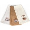 BANQUET COFFEE 45 x 70 cm 3 ks mix farieb