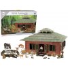 Lean Toys Súprava na zostavenie Farmy pre Africké zvieratká + príslušenstvo
