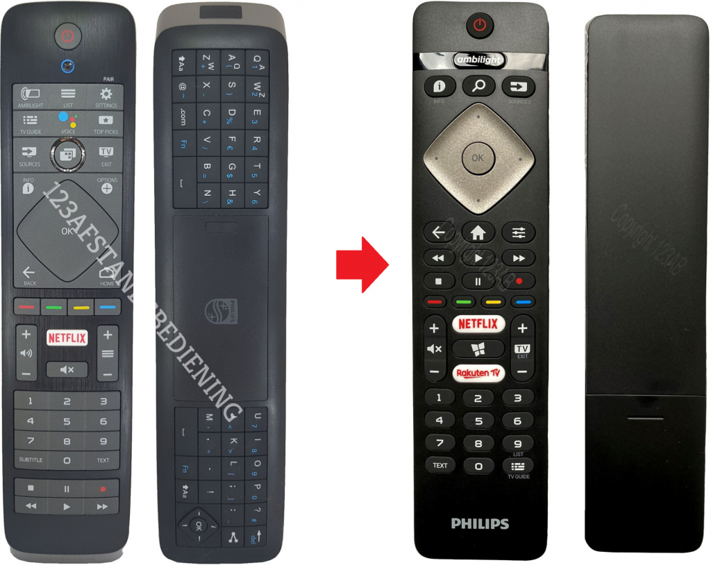 Diaľkový ovládač Philips 50PUS7383 | 50PUS7383/12 | 50PUS7393/12 | 55OLED873/77 | 55POS9002/05 | 55POS9002/12