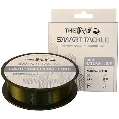 THE ONE CARP NATURAL LINE NEUTRAL GREEN Neutral Green 300m 0,35mm 14,45kg