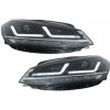 KITT Osram Full LED Headlights LEDriving suitable for VW Golf 7.5 Facelift (2017-2020) Upgrade for Halogen with Dynamic Sequential Turning Lights