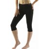 Legíny capri s kapsičkou čierna