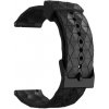 Madvell Silikónový remienok Hexagon čierna 22mm