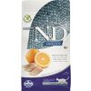 N&D OCEAN CAT GF Adult Herring Pumpkin & Orange 1,5 kg