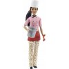 Bábika Barbie Mattel Kariéra Majsterky cestovín