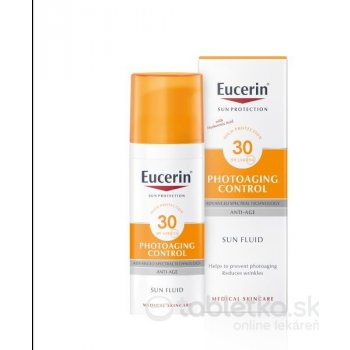 Eucerin Sun emulzie na opaľovanie proti vráskám SPF30 50 ml