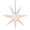 Závesná svietiaca hviezda výška 70 cm Star Trading Frozen biela