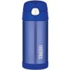 Thermos FUNtainer Detská termoska so slamkou - modrá 355 ml