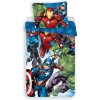 JERRY FABRICS Obliečky Avengers Brands 02 Bavlna, 140/200, 70/90 cm