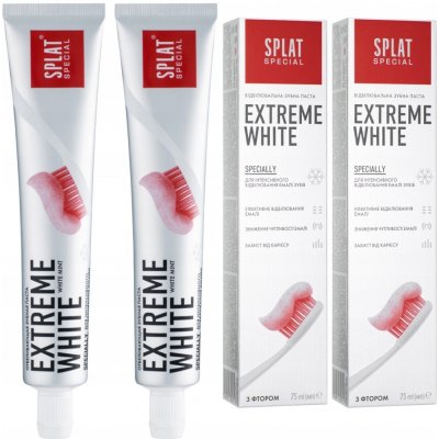 Splat Special Extreme White Bieliaca zubná pasta Bylinná 2 x 75 ml