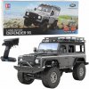 Jokomisiada Dálkově ovládané terénní vozidlo RC Land Rover Defender 90 šedý 1:14