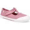 Barefoot dětské plátěné sandály Igor - Canvas Pepito širší rosa růžové