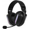 Oniverse Polaris Slúchadlá s mikrofónom Káblový a bezdrôtový Pres hlavu Hranie USB Type-C / USB Type-A Bluetooth Čierna
