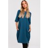 Moe denní šaty model 135505 petrolejová