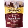 CARNILOVE Adult Gourmand čerstvé kuracie králičie 400g