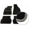 ČIERNE KOBERCE / ROHOŽKY JEEP CHEROKEE XJ (1987-2001) SO SIVÝM LEMOVANÍM