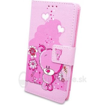Púzdro Fancy Teddy Bear Book Xiaomi Mi A1 - ružové