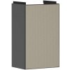 Hansgrohe Xevolos E Umývadlová skrinka 58x34x25 cm, 1 dvierka, pánty vpravo, matná sivá/bronz 54171390-HG
