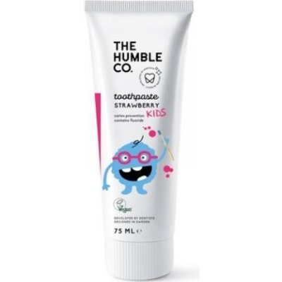 Humble Natural Toothpaste Kids prírodná zubná pasta pre deti s jahodovou príchuťou 75 ml