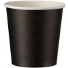 Intertan SA Papierový pohár čierny O62 mm/4oz, 120 ml (50 ks)