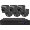 Securia Pro IP kamerový systém NVR6CHV8S-B SONY DOME smart, čierny Nahrávanie: 4TB disk