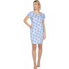 Dámská noční košilka 122 light blue - S