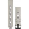 Garmin Silikónový remienok QuickFit 20, Fog Grey/ Lavender Materiál: Silikón Náhradný remienok na Garmin hodinky QuickFit