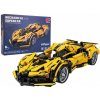 mamido Stavebnica športové auto 422 dielikov žlté