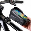 Rýchloupínacie cyklo taška na mobil, nacvakávacia taška na rám kolesa Takezero A2X