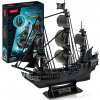 CUBICFUN 3D puzzle Pirátska loď Queen Anne's Revenge 180 dielikov