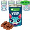 Beefy buffy - Hydinové kúsočky v omáčke pre mačky 415g
