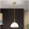 Orion | Orion HL 6-1808/1 - Luster na lanku OLD LAMP 1xE27/40W/230V biela/mosadz | OR0129