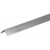 Lišta Strend Pro CS147, Alu 1500x40x0,8 mm, strieborná lesklá, 0,8 mm, rohová
