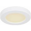 GLOBO 12379-6W LASSE stropné svietidlo LED D126mm 6W/450lm 3000-4000-6500K biela, opál
