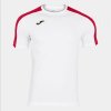 ACADEMY SHORT SLEEVE T-SHIRT WHITE RED S