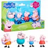 Prasiatko Peppa Súprava Rodina Peppy figúrky mama otec George Evi Hasbro G0506