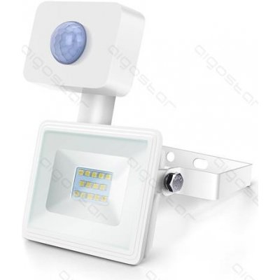 Aigostar LED SLIM reflektor so senzorom 10W biely, Prírodná biela, 202590