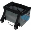 Kerbl Cestovná taška na bicykel pre psa Vacation 38 × 29 × 25 cm, sivá/modrá