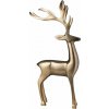 Villeroy & Boch Dekorácia 44,5 cm, jeleň, zlatý Christmas Chic