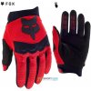 Fox Yth Dirtpaw glove detské rukavice, neon červená, YL