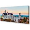 Obraz na plátne Nemecko Castle jeseň Munich 100x50 cm