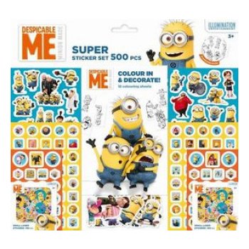 Super sticker set 500 ks Mimoni JM