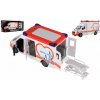 Teddies Auto ambulance na setrvačník - 28 cm - s lehátkem - se světlem se zvukem