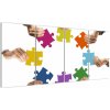 Puzzle - obraz (Obraz 160x80cm)