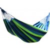 LIVEFY Hammock hojdacia sieť 260x150cm, modrá/zelená