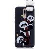 Gumený 3D kryt na Xiaomi Redmi 8 - Three Pandas