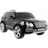 JOKO Elektrické autíčko Bentley Bentayga, penové kolesá, kožené sedadlo, FM rádio, čierne